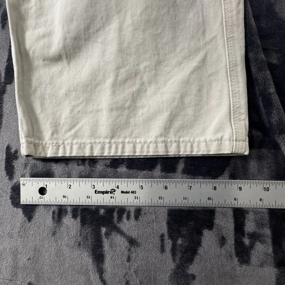 Levis Carpenter Pants Mens 34x32 Tan Utility Workwear Cotton Twill 3090